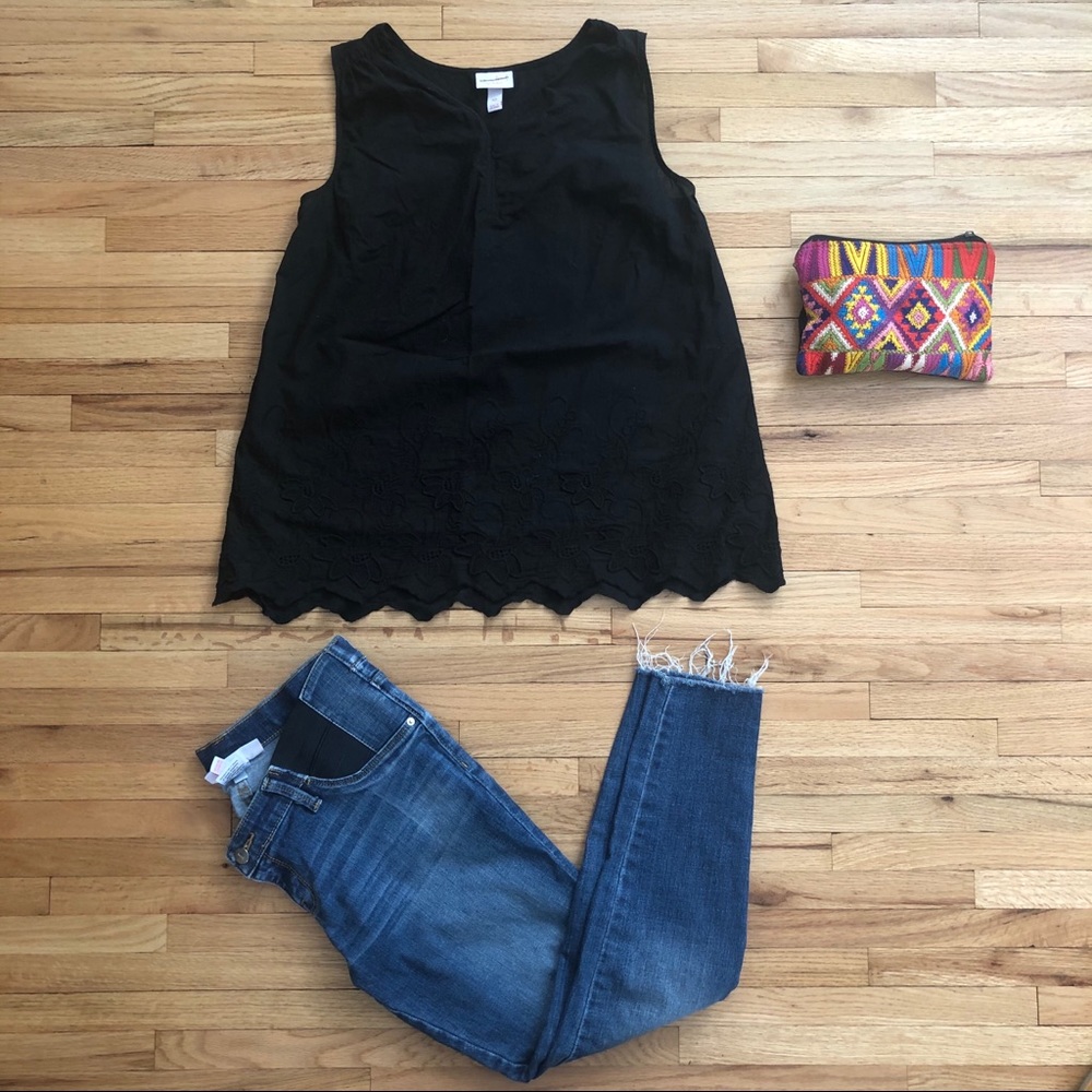 Isabel Maternity black top xs